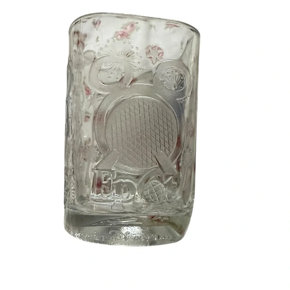 McDonald's Glass Mug with Mickey Mouse Design